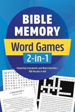 Bible Memory Word Games 2-In-1 - Compiled By Barbour Staff