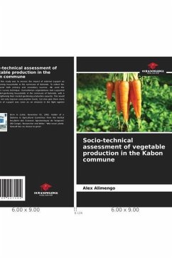 Socio-technical assessment of vegetable production in the Kabon commune - Alimengo, Alex