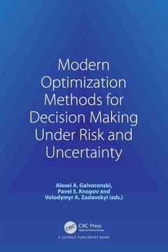 Modern Optimization Methods for Decision Making Under Risk and Uncertainty (eBook, ePUB)