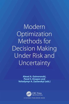 Cover Modern Optimization Methods for Decision Making Under Risk and Uncertainty (eBook, ePUB)