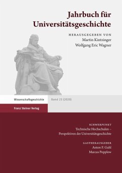 Cover Jahrbuch für Universitätsgeschichte 23 (2020) (eBook, PDF)