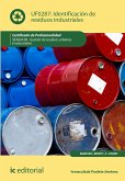 Identificación de residuos industriales. SEAG0108 (eBook, ePUB)