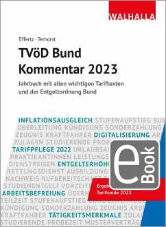 TVöD Bund Kommentar 2023 (eBook, PDF) - Effertz, Jörg; Terhorst, Andreas