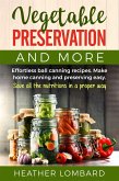 Vegetable preservation and more (eBook, ePUB)