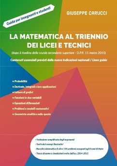 La matematica al triennio dei licei e tecnici (eBook, PDF) - Carucci, Giuseppe