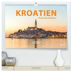 Kroatien Perle des Balkans (hochwertiger Premium Wandkalender 2024 DIN A2 quer), Kunstdruck in Hochglanz
