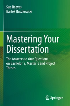 Mastering Your Dissertation - Reeves, Sue;Buczkowski, Bartek