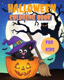 Halloween Coloring Book For Kids - Caleb, Sophia