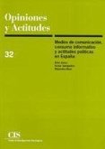 Medios de comunicación, consomo informativo y actitudes políticas en España