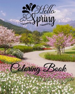 Hello Spring Coloring Book - Caleb, Sophia