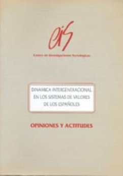 Dinámica intergeneracional en los sistemas de valores de los españoles - Andrés Orizo, Francisco