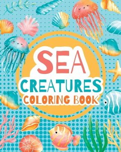 Sea creatures - coloring book for kids - - Tate, Astrid