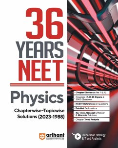36 Years' Chapterwise Topicwise Solutions NEET Physics 1988-2023 - Singh, Dharmendra; Satogiya, A. K