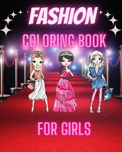 Fashion Coloring Book For Girls - Caleb, Sophia