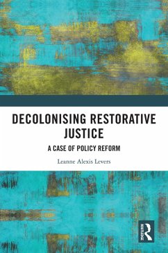 Cover Decolonising Restorative Justice (eBook, ePUB)