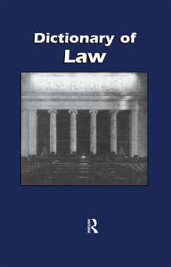 Cover Dictionary of Law (eBook, PDF)