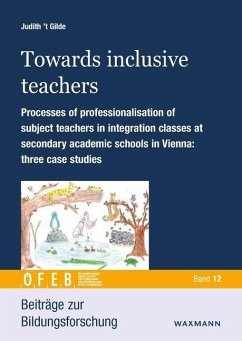 Towards inclusive teachers - 't Gilde, Judith