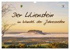 Der Lilienstein im Wandel der Jahreszeiten (Wandkalender 2024 DIN A3 quer), CALVENDO Monatskalender