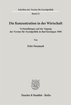 Die Konzentration in der Wirtschaft.