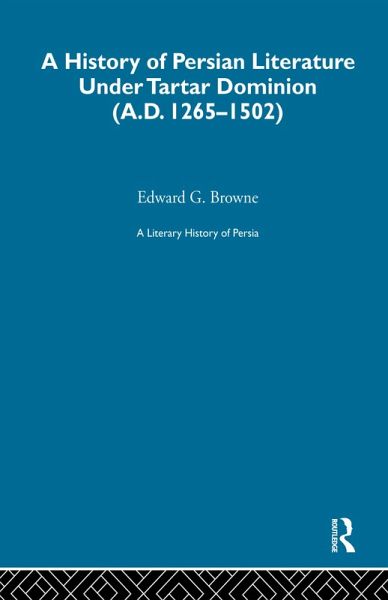 A Literary History of Persia (eBook, ePUB)