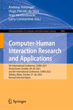 Computer-Human Interaction Research and Applications