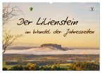 Der Lilienstein im Wandel der Jahreszeiten (Wandkalender 2024 DIN A2 quer), CALVENDO Monatskalender