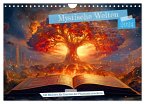 Mystische Welten - Mit Büchern die Grenzen der Phantasie erweitern (Wandkalender 2024 DIN A4 quer), CALVENDO Monatskalender