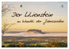 Der Lilienstein im Wandel der Jahreszeiten (Tischkalender 2024 DIN A5 quer), CALVENDO Monatskalender - Jentzsch, Norbert
