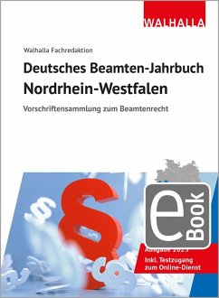 Deutsches Beamten-Jahrbuch Nordrhein-Westfalen 2023 (eBook, PDF) - Walhalla Fachredaktion