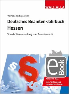 Deutsches Beamten-Jahrbuch Hessen 2023 (eBook, PDF) - Walhalla Fachredaktion