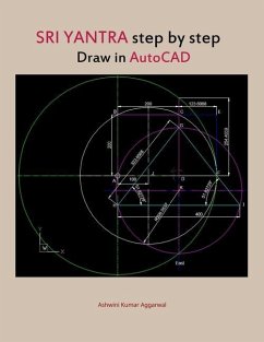 Sri Yantra step by step draw in AutoCAD - Aggarwal, Ashwini Kumar