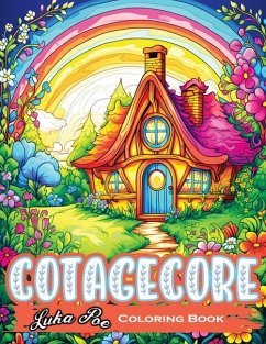 Cottagecore: A Coloring Book-Escape to Simplicity and Immerse Yourself in the Rustic Charm of Countryside Living - Poe, Luka