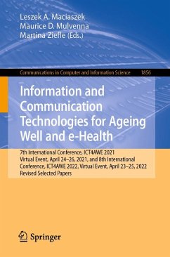 Cover Information and Communication Technologies for Ageing Well and e-Health (eBook, PDF)