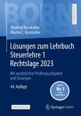 Lösungen zum Lehrbuch Steuerlehre 1 Rechtslage 2023 (eBook, PDF)