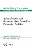 Safety of Uranium and Plutonium Mixed Oxide Fuel Fabrication Facilities: IAEA Safety Standards Series No. Ssg-7 (Rev. 1)