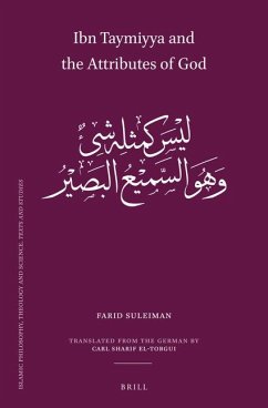 Ibn Taymiyya and the Attributes of God - Suleiman, Farid