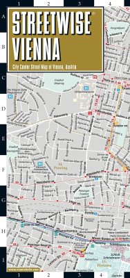 Streetwise Vienna Map - Laminated City Center Street Map of Vienna, Switzerland - Michelin