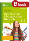 Meine Rechtschreib-Übungskarten Deutsch 5-6 (eBook, PDF)