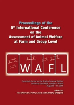 Cover Proceedings of the 5th International Conference on the Assessment of Animal Welfare at the Farm and Group Level