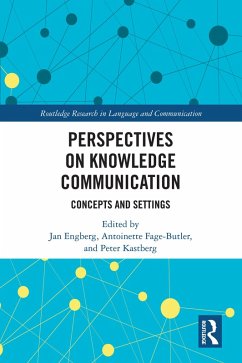 Perspectives on Knowledge Communication (eBook, ePUB)