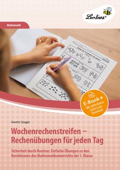 Wochenrechenstreifen - Rechenübungen für jeden Tag (eBook, PDF) - Szugger, Annette