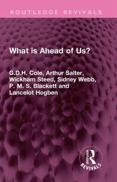 Cover What is Ahead of Us? (eBook, ePUB)
