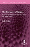 The Payment of Wages (eBook, ePUB)