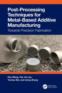 Cover Post-Processing Techniques for Metal-Based Additive Manufacturing (eBook, PDF)