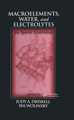 Cover Macroelements, Water, and Electrolytes in Sports Nutrition (eBook, PDF)