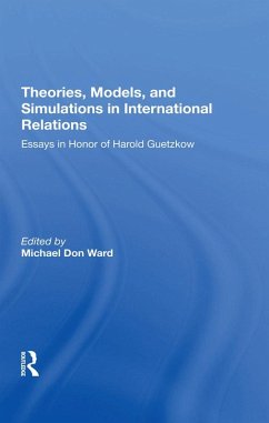 Cover Theories, Models, And Simulations In International Relations (eBook, ePUB)