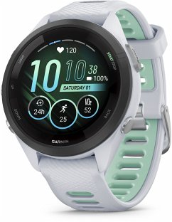 Cover Garmin Forerunner 265S Steinweiss/Mintgrün