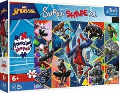 Junior Super Shape XL Puzzle 160 Teile - Marvel Spiderman