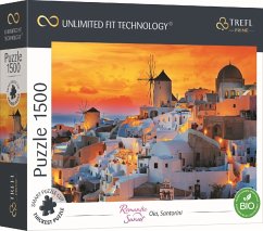 UFT Puzzle 1500 - Romantic Sunset: Santorini