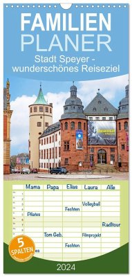 Familienplaner 2024 - Stadt Speyer - wunderschönes Reiseziel mit 5 Spalten (Wandkalender, 21 x 45 cm) CALVENDO